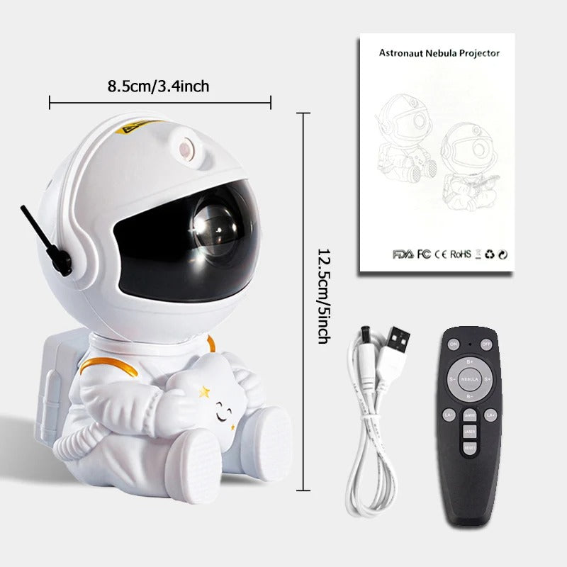 Explore the Stars | Astronaut Galaxy Projector with LED Nebula Light!